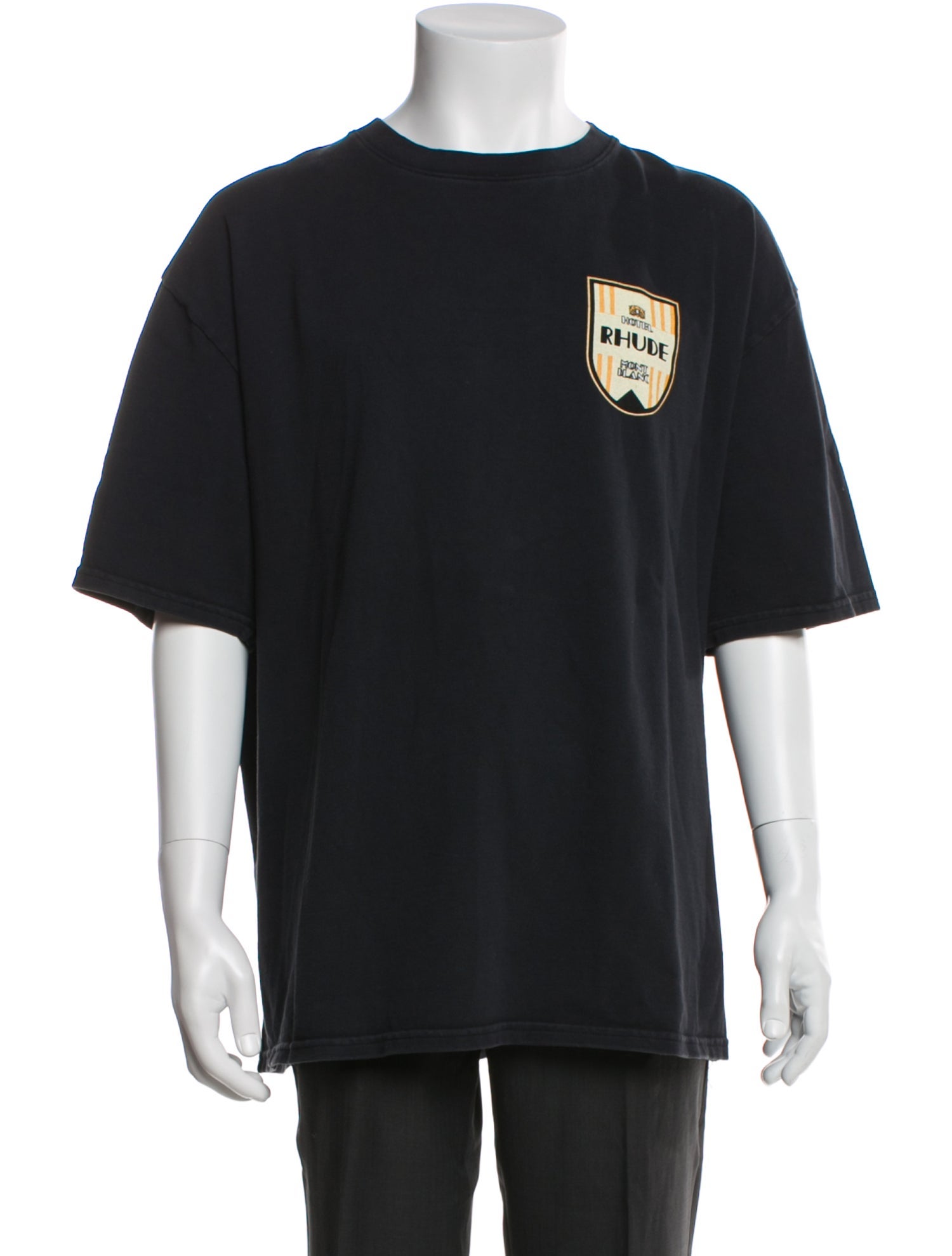 RHUDE Graphic Print Crew Neck T-Shirt