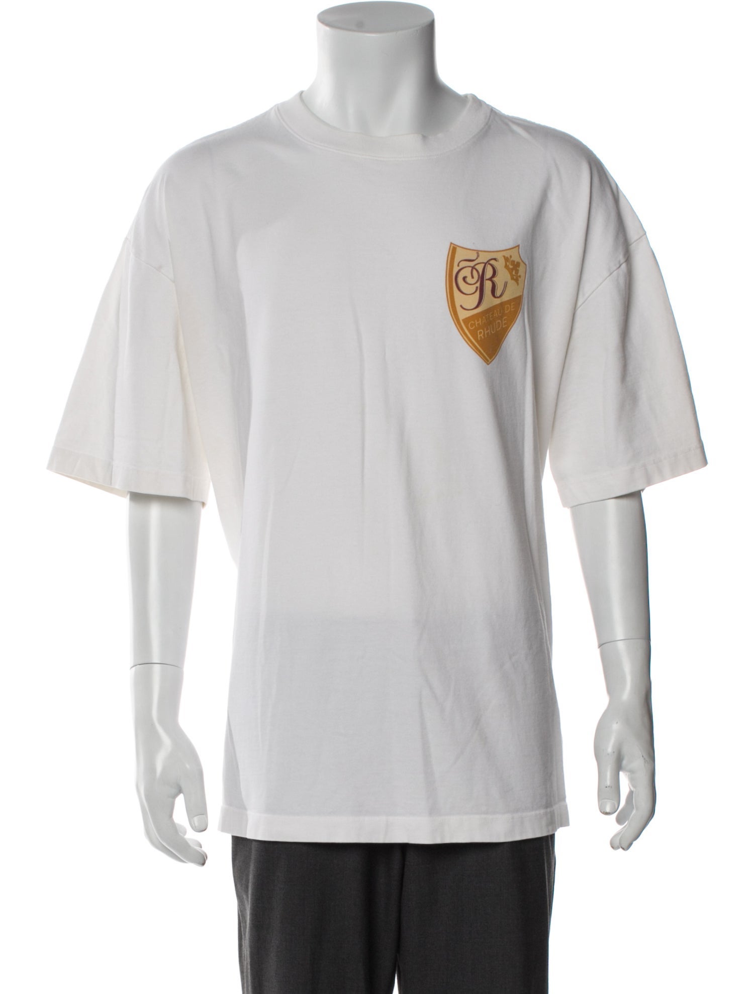 RHUDE Graphic Print Crew Neck T-Shirt