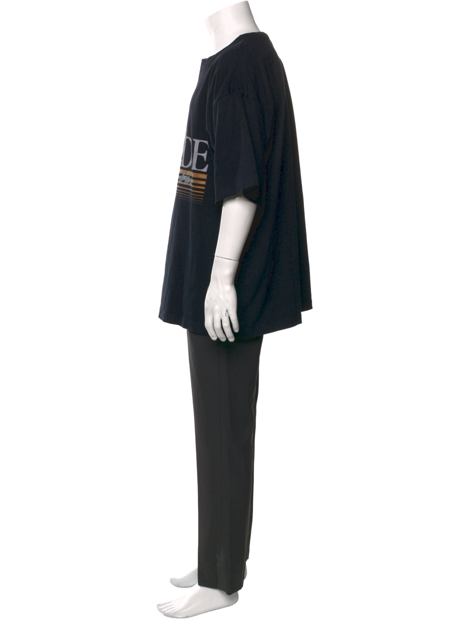 RHUDE Graphic Print Crew Neck T-Shirt