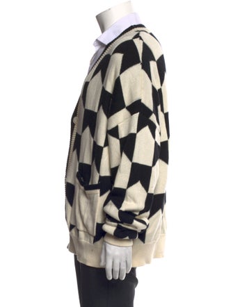 RHUDE Printed V-Neck Cardigan