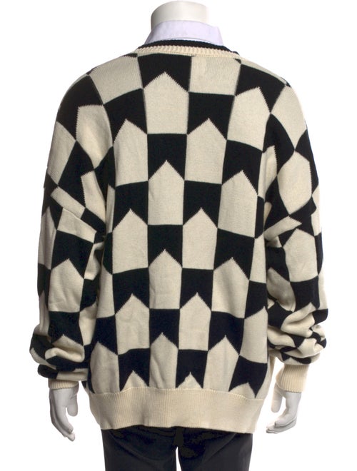 RHUDE Printed V-Neck Cardigan