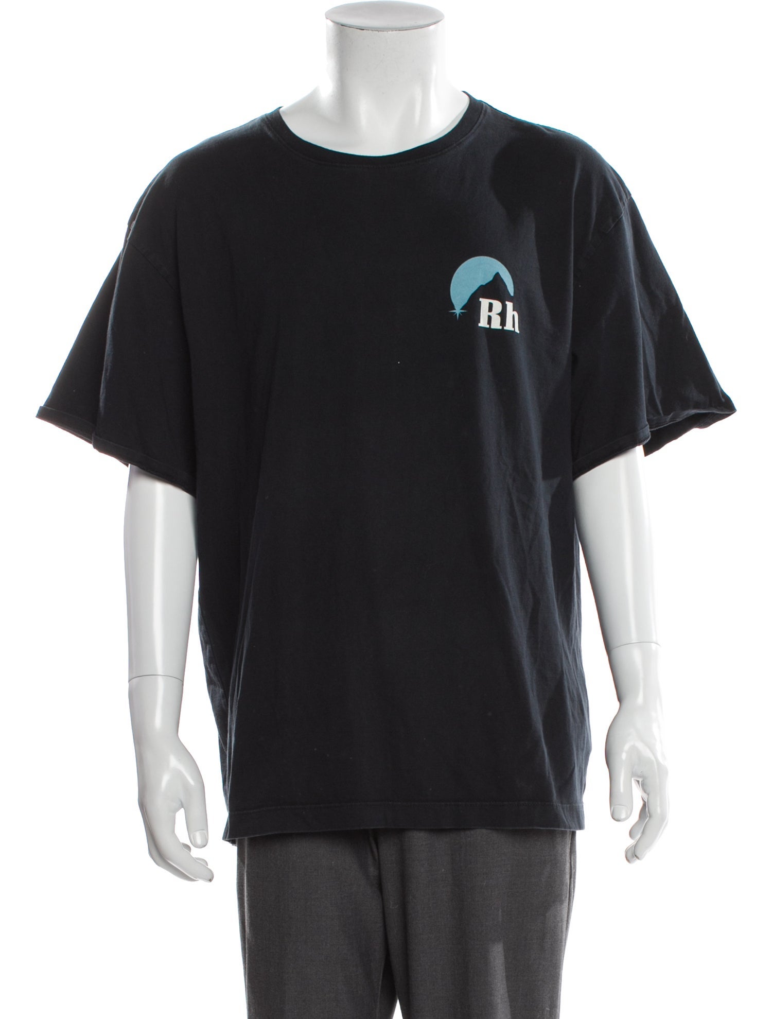 RHUDE Graphic Print Crew Neck T-Shirt