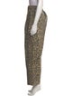 RHUDE Animal Print Wide Leg Pants