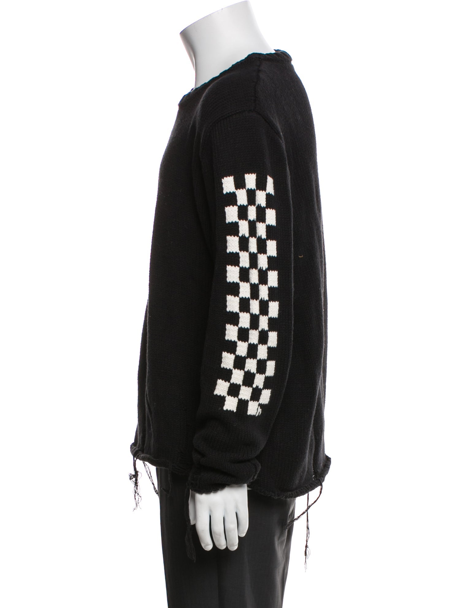 RHUDE Crew Neck Long Sleeve Pullover