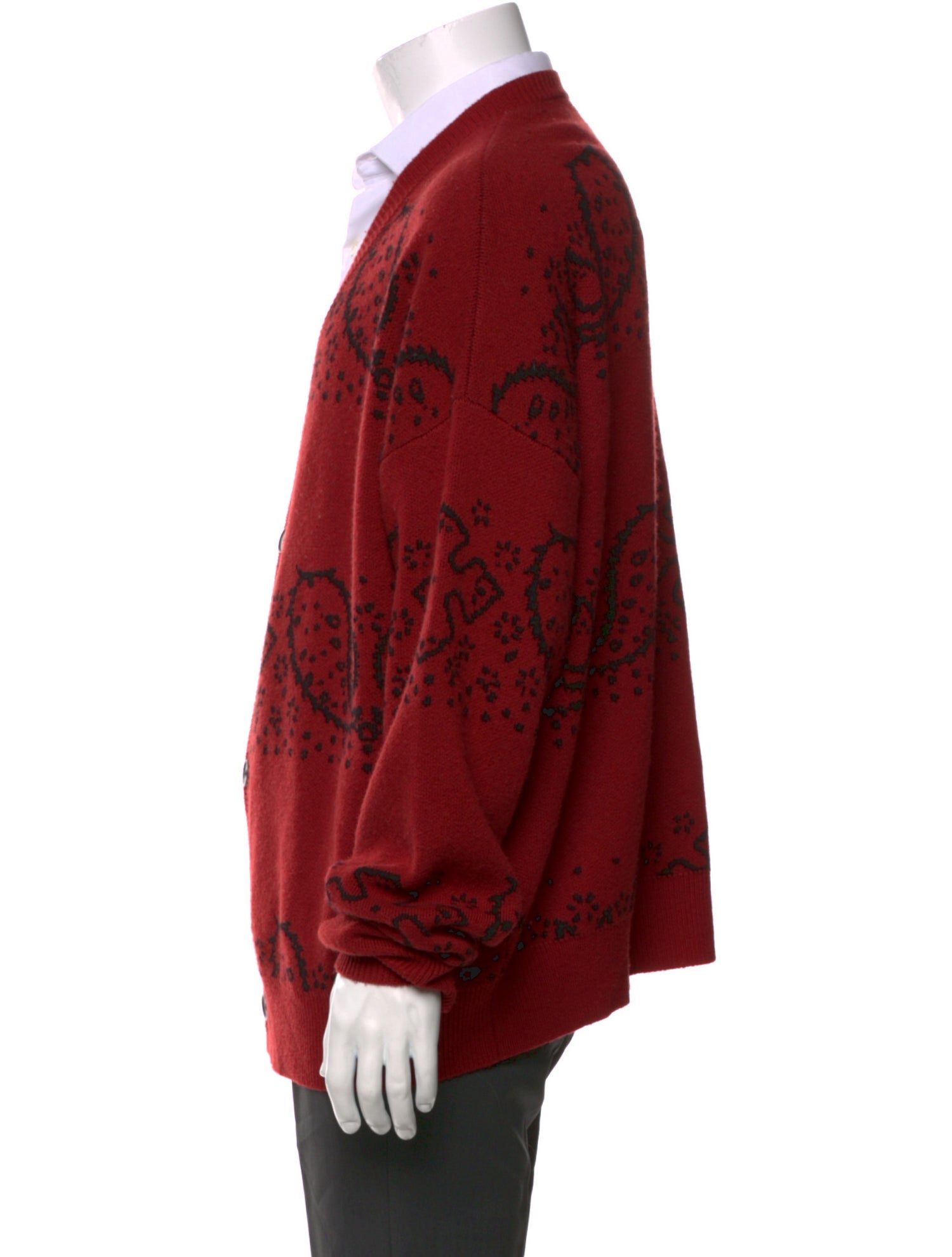 RHUDE Wool Printed Cardigan