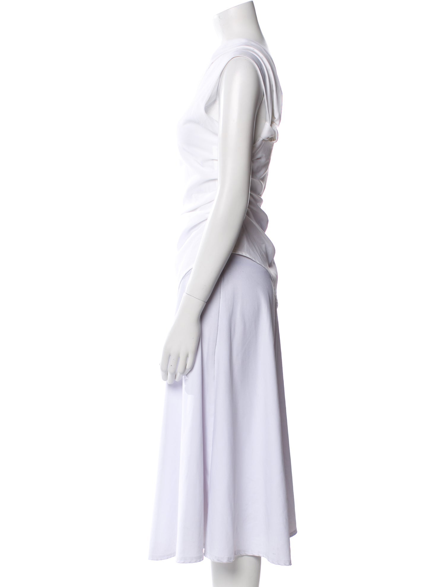 RHUDE One-Shoulder Sleeveless Tunic