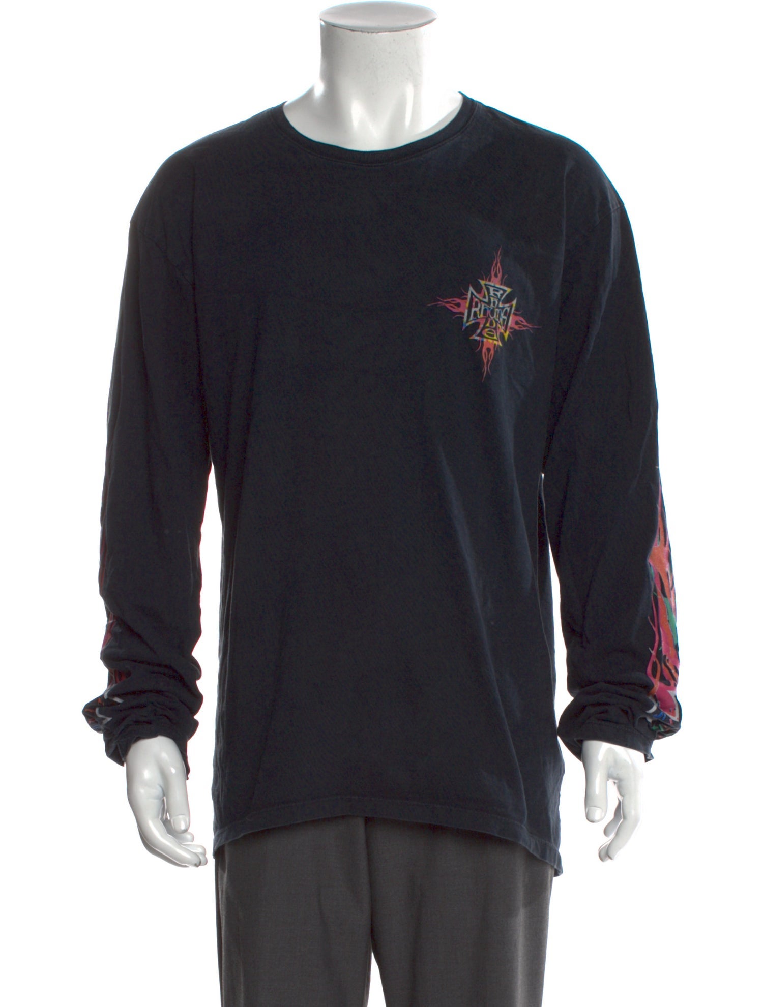 RHUDE Graphic Print Crew Neck T-Shirt