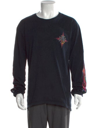 RHUDE Graphic Print Crew Neck T-Shirt