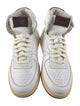 RHUDE Leather Colorblock Pattern Sneakers