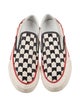 RHUDE Canvas Plaid Print Sneakers