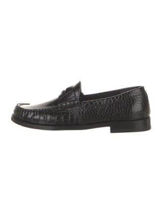 RHUDE Leather Dress Loafers