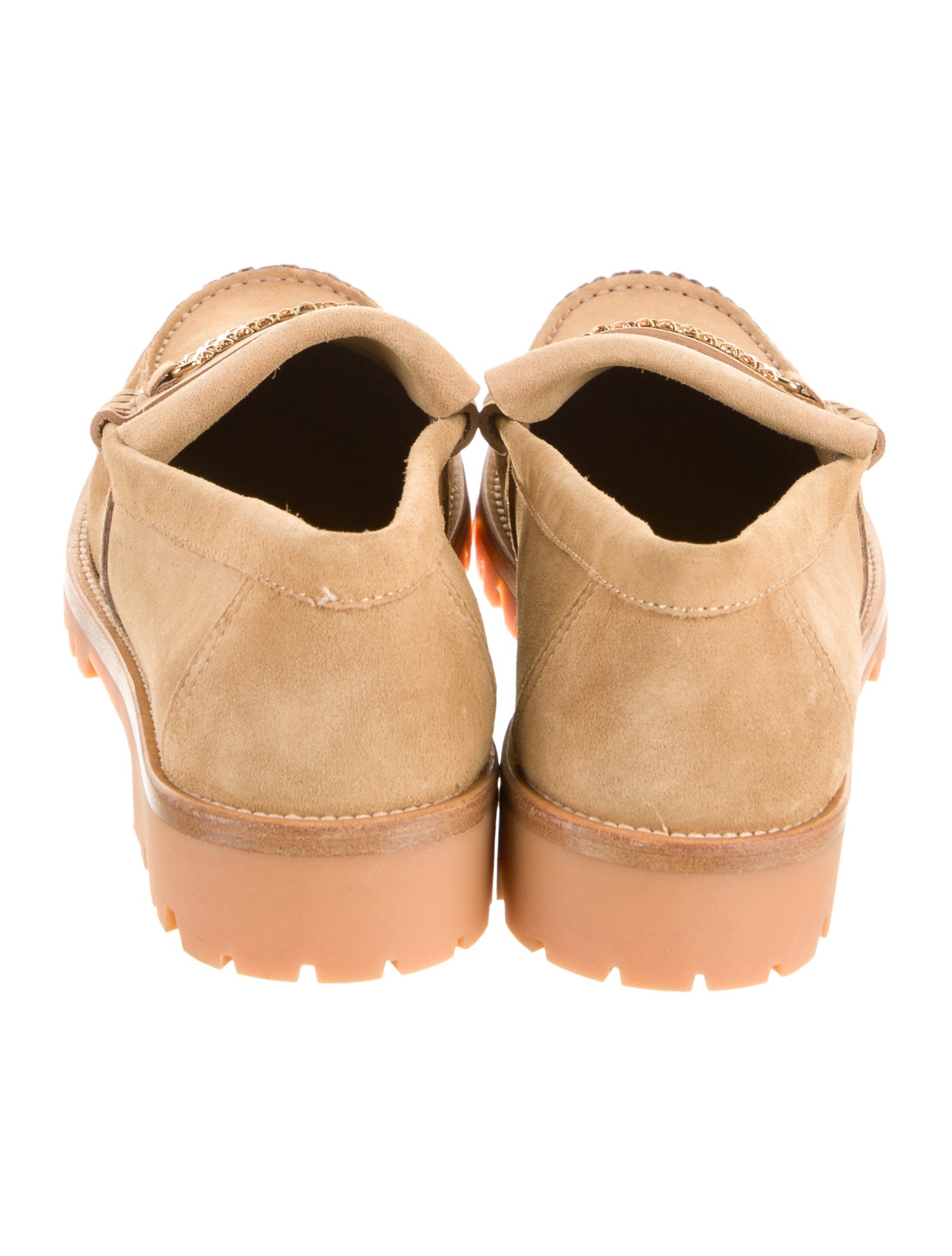 RHUDE Leather Leather Trim Embellishment Loafers