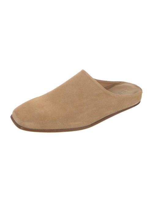 RHUDE Suede Leather Trim Embellishment Slippers