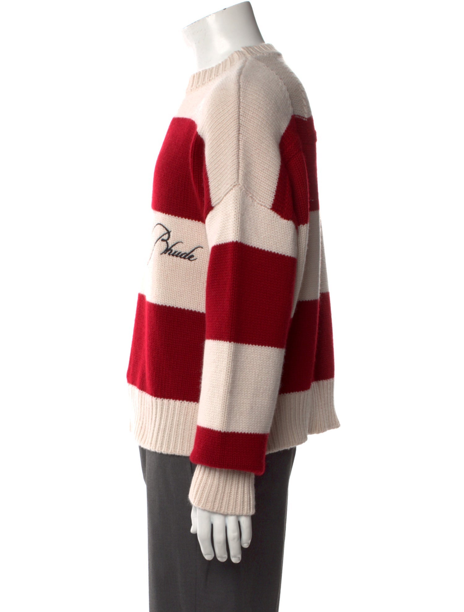 RHUDE Wool Striped Pullover w/ Tags