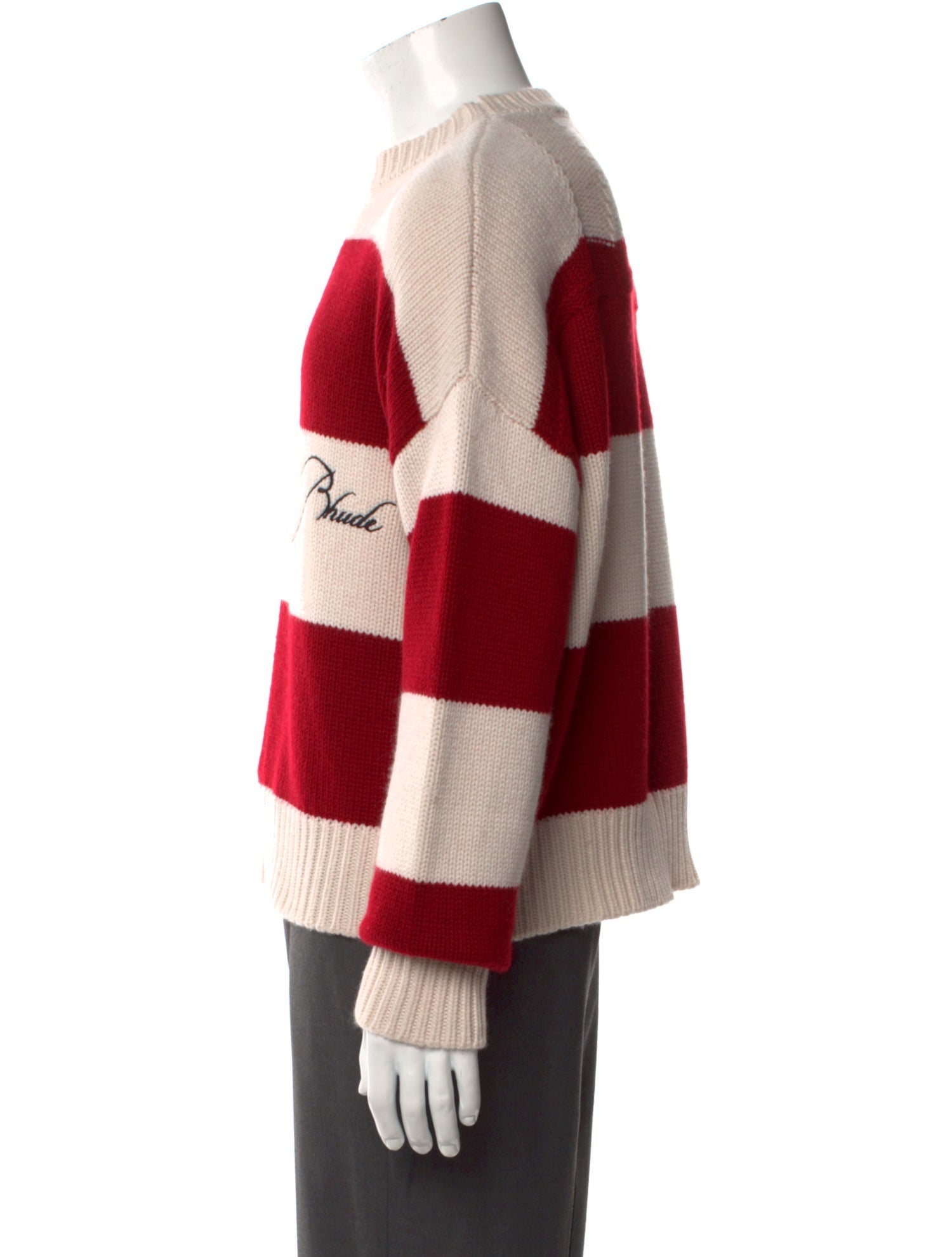 RHUDE Wool Striped Pullover w/ Tags