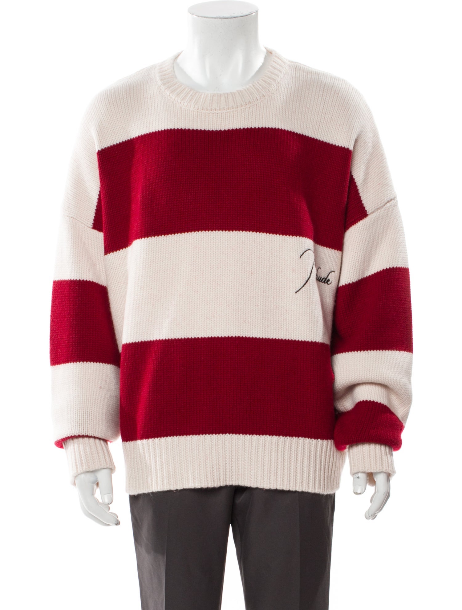 RHUDE Wool Striped Pullover w/ Tags
