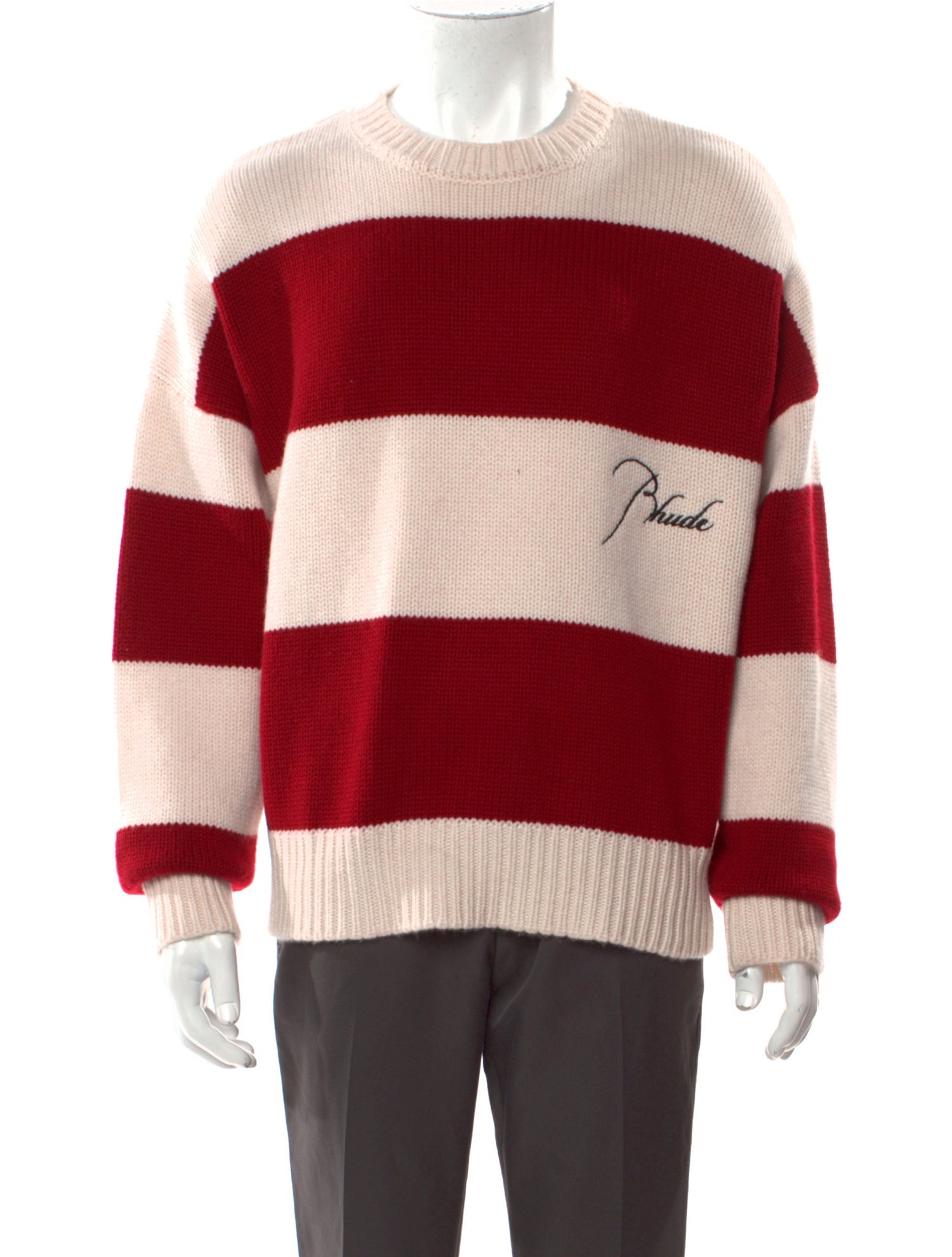 RHUDE Wool Striped Pullover w/ Tags