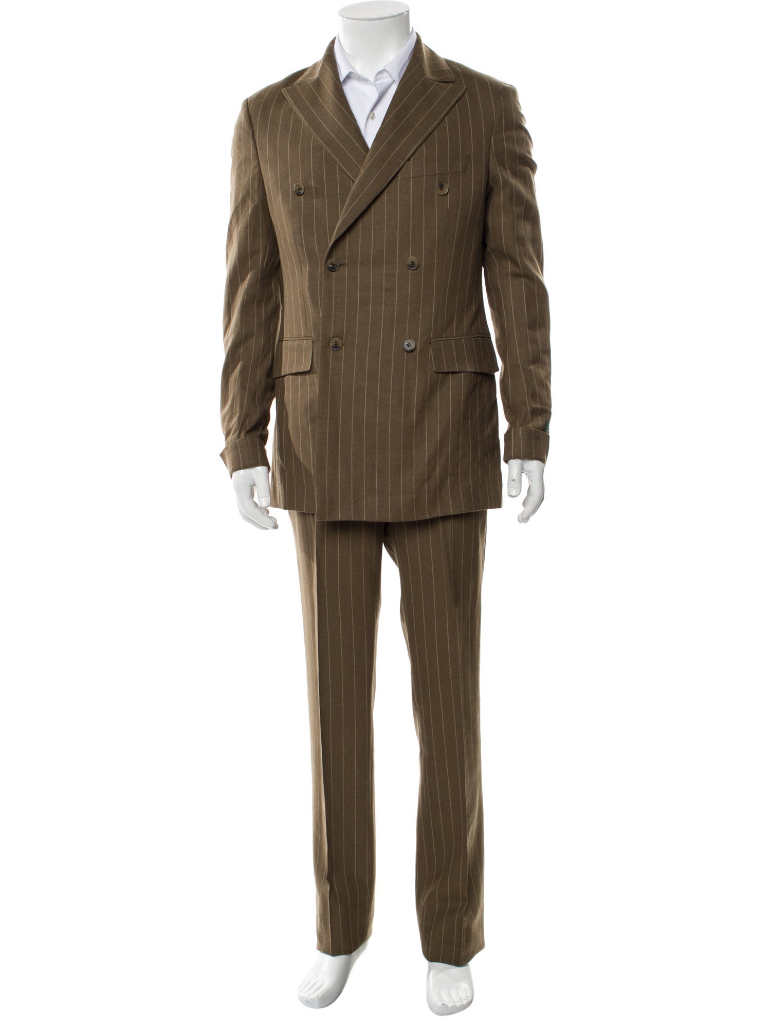 RHUDE Wool Striped Two-Piece Suit w/ Tags