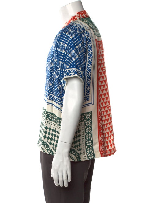 RHUDE Silk Printed Shirt