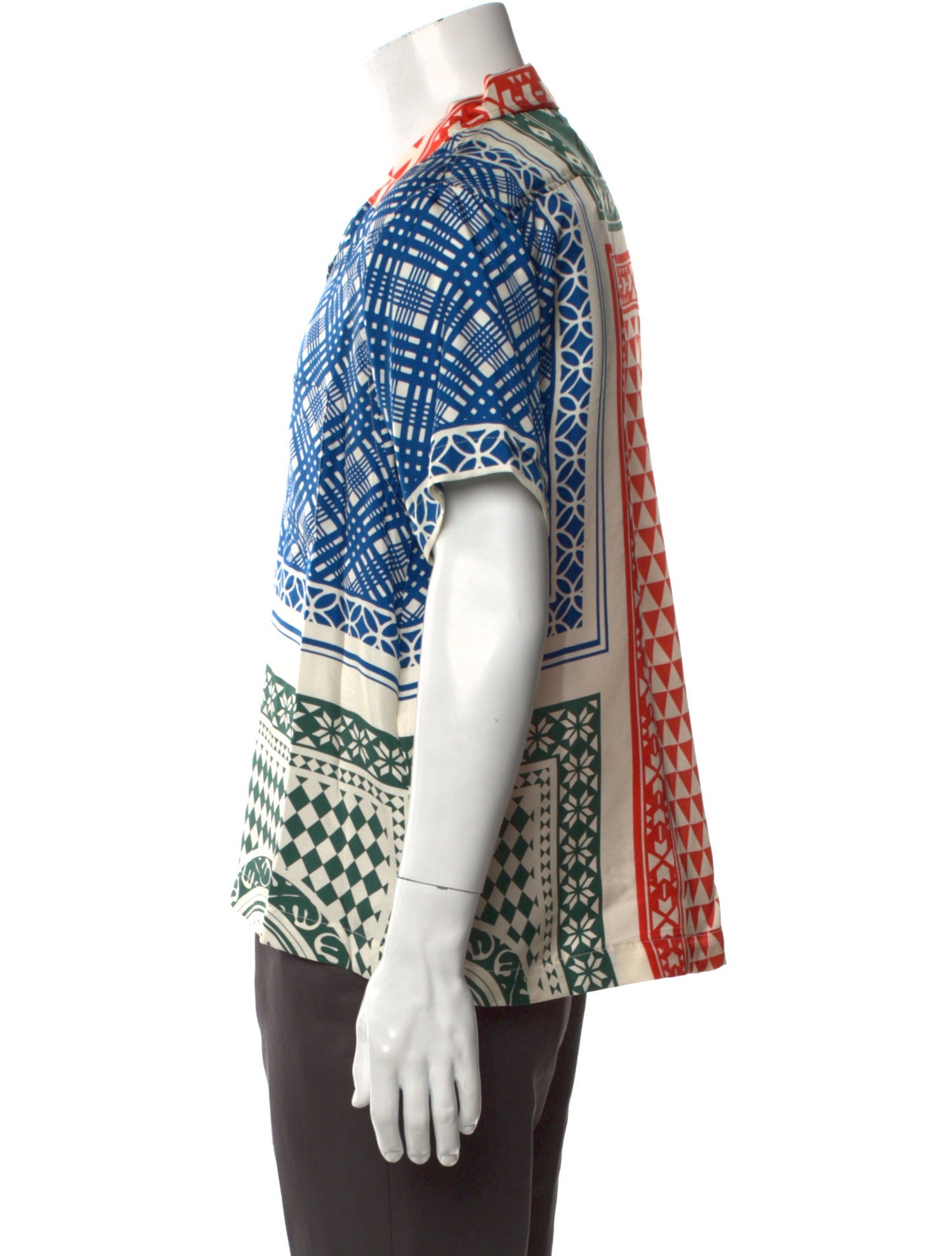 RHUDE Silk Printed Shirt