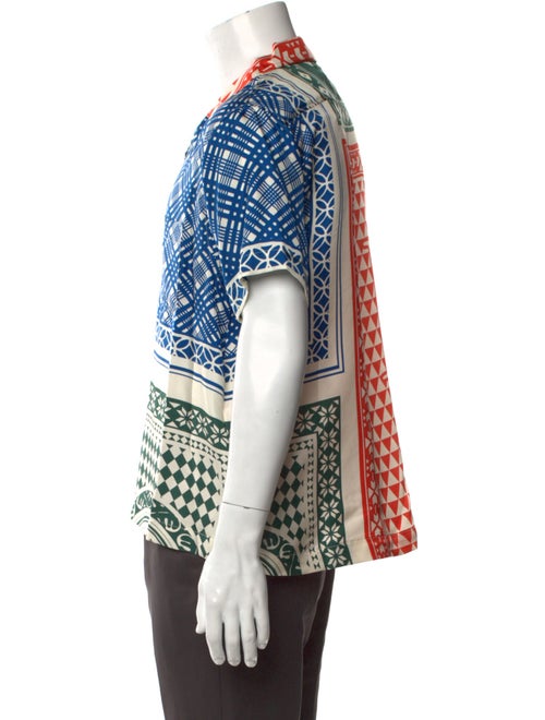 RHUDE Silk Printed Shirt