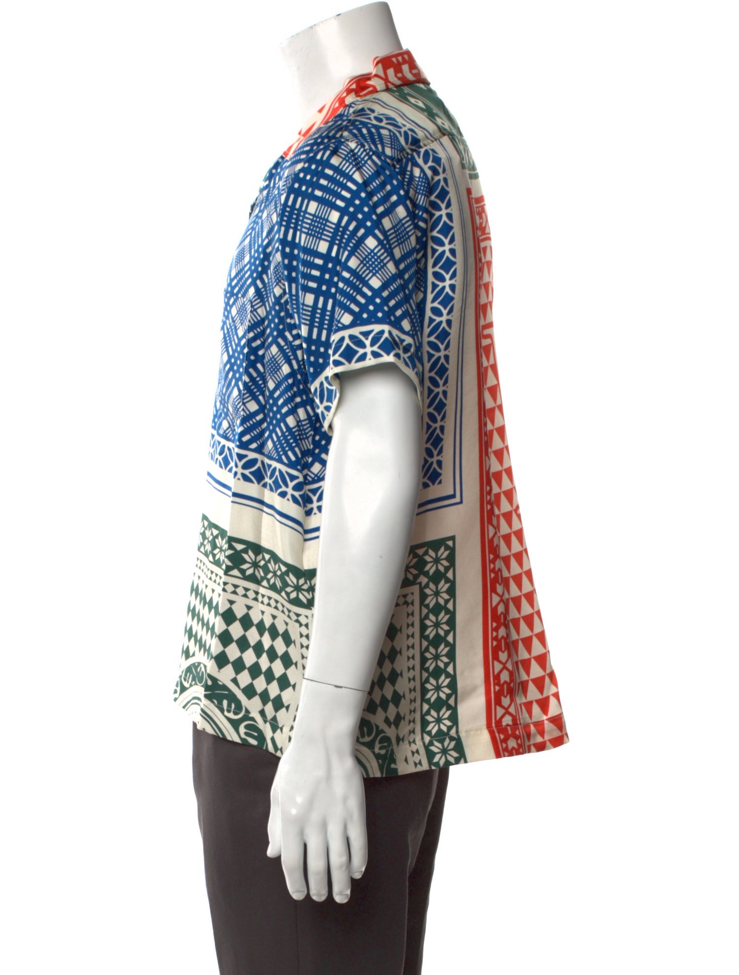 RHUDE Silk Printed Shirt