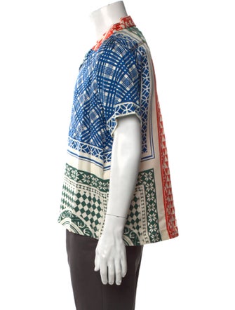 RHUDE Silk Printed Shirt