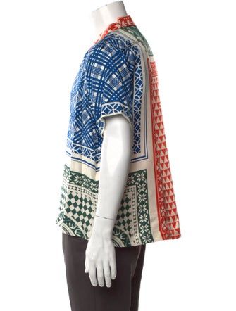 RHUDE Silk Printed Shirt