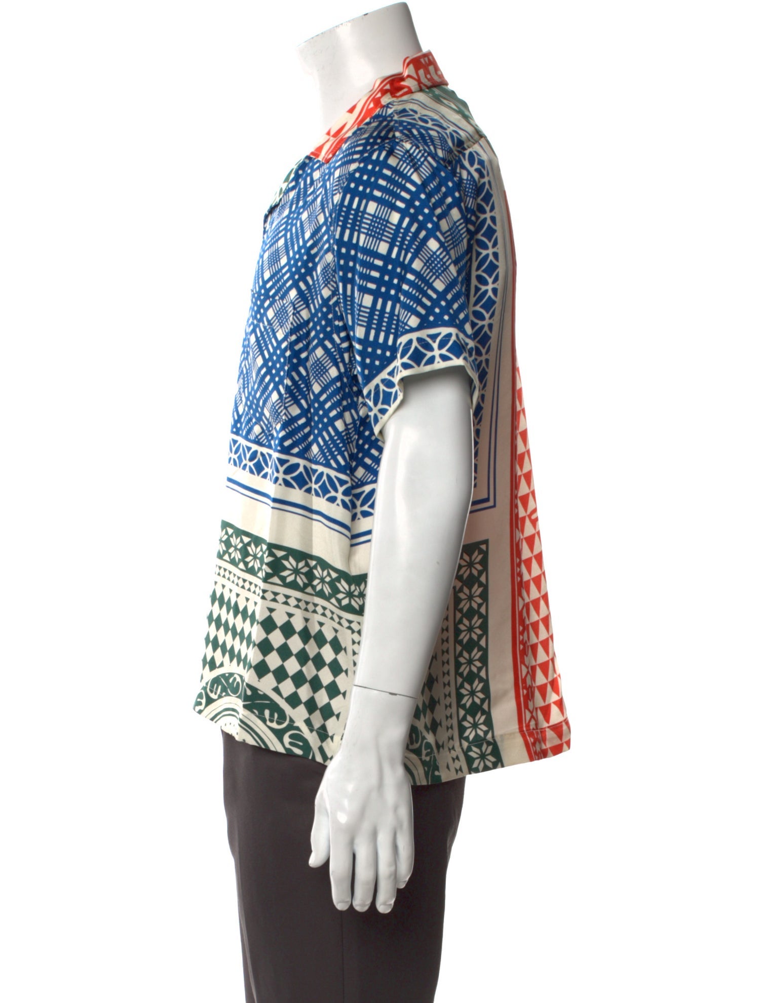 RHUDE Silk Printed Shirt