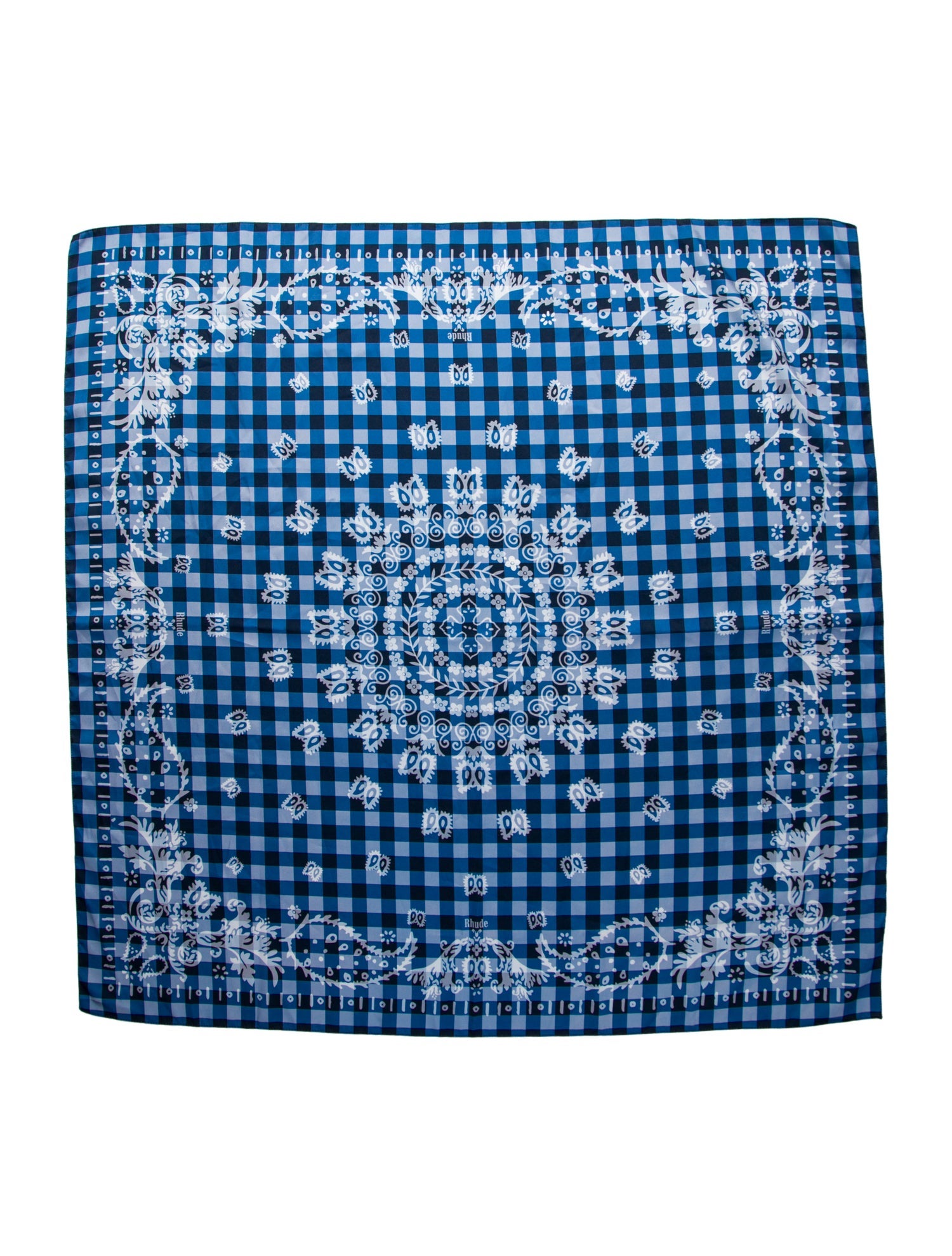 RHUDE Silk Printed Scarf