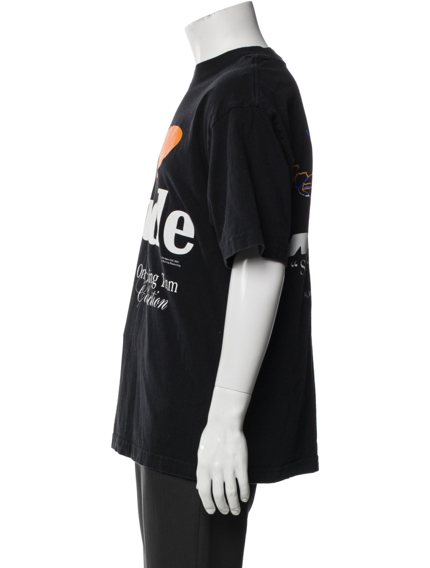 RHUDE Graphic Print Crew Neck T-Shirt