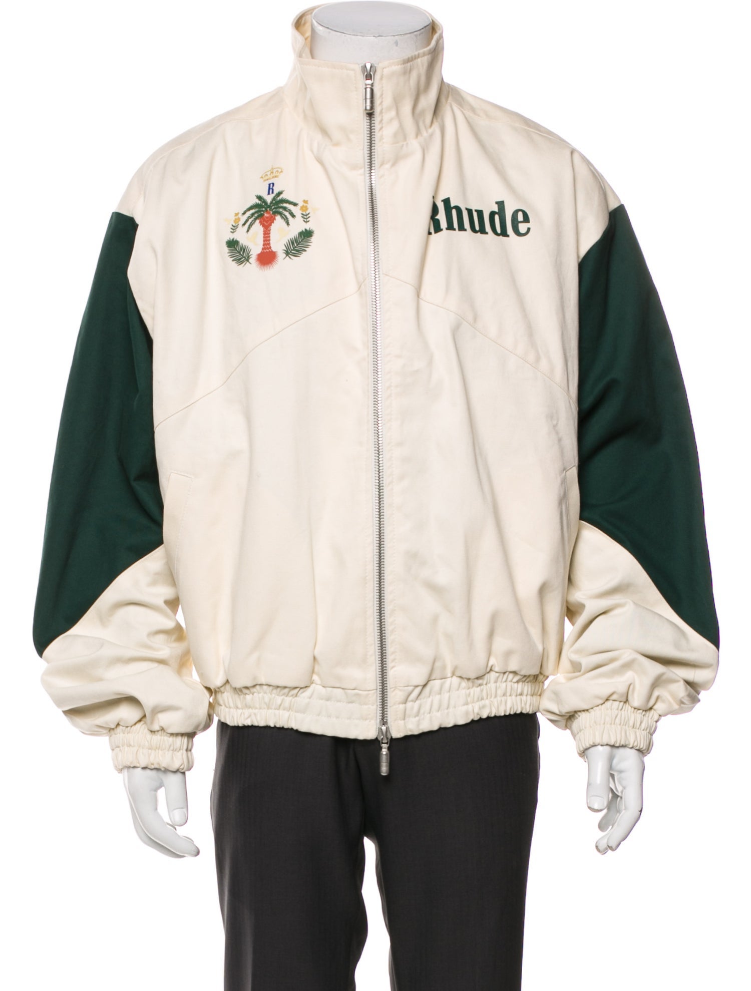 RHUDE Graphic Print Windbreaker