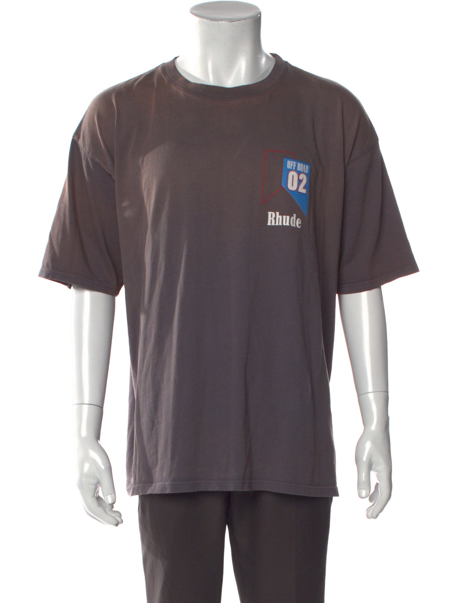 RHUDE Graphic Print Crew Neck T-Shirt