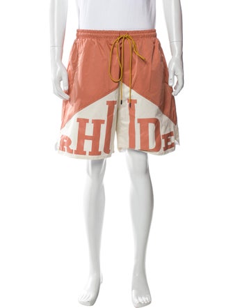 RHUDE Graphic Print Jogger Shorts