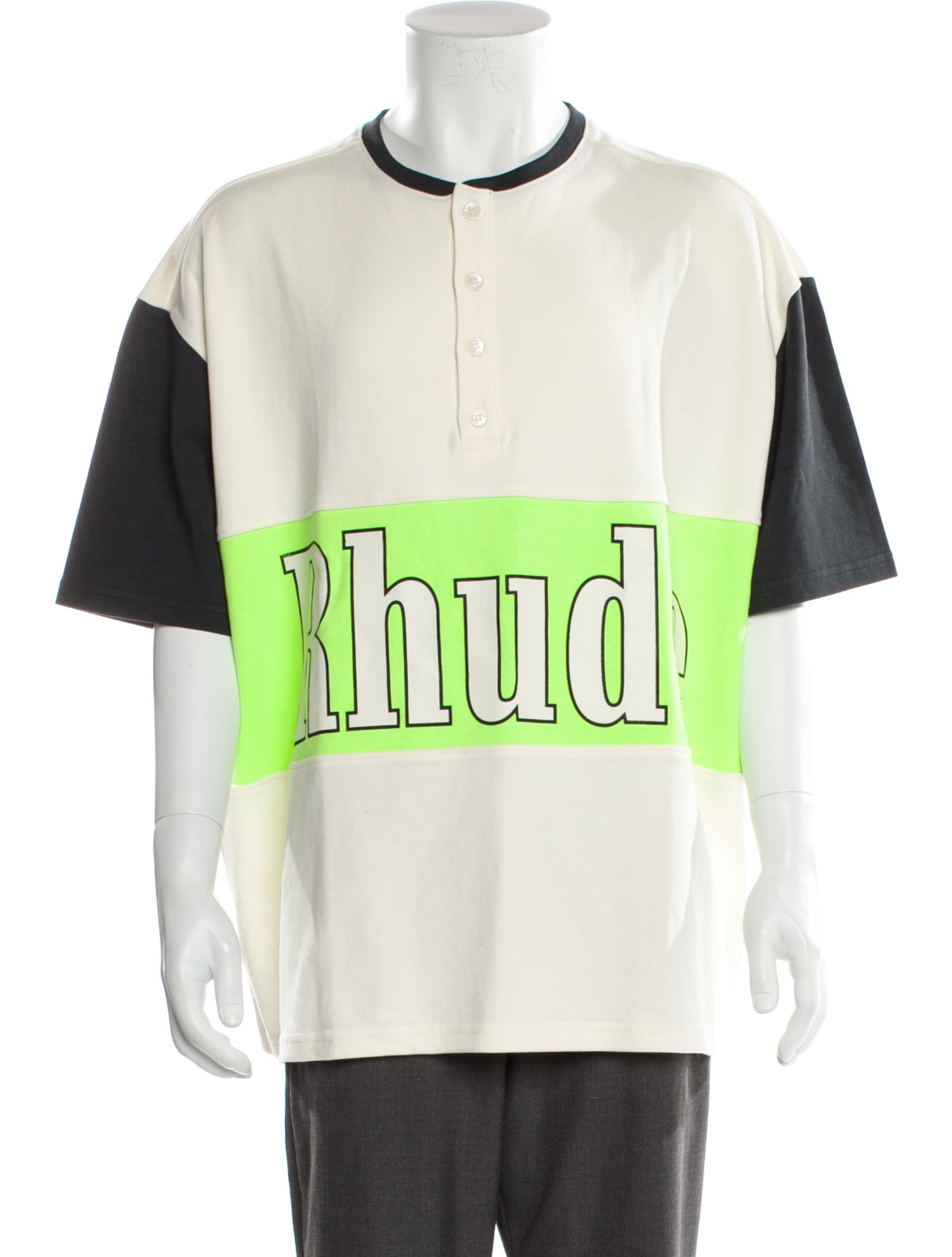RHUDE Graphic Print Crew Neck T-Shirt w/ Tags