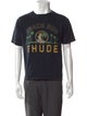 RHUDE Graphic Print Crew Neck T-Shirt