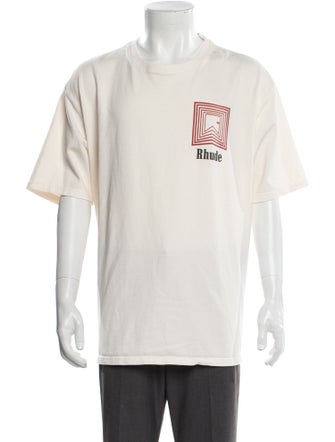 RHUDE Graphic Print Crew Neck T-Shirt