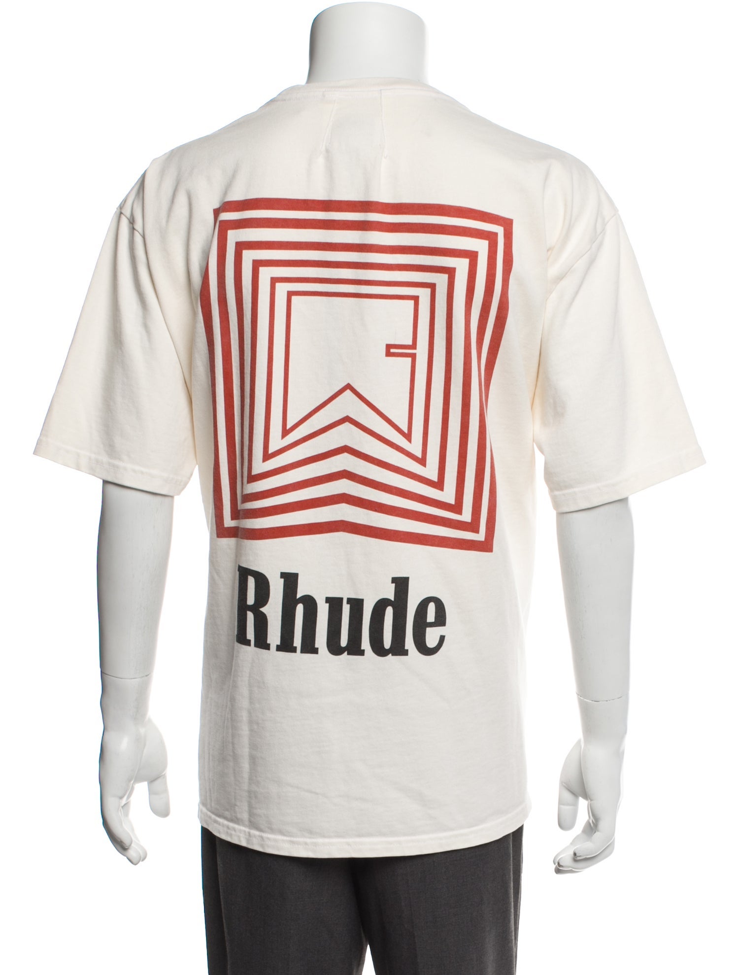 RHUDE Graphic Print Crew Neck T-Shirt