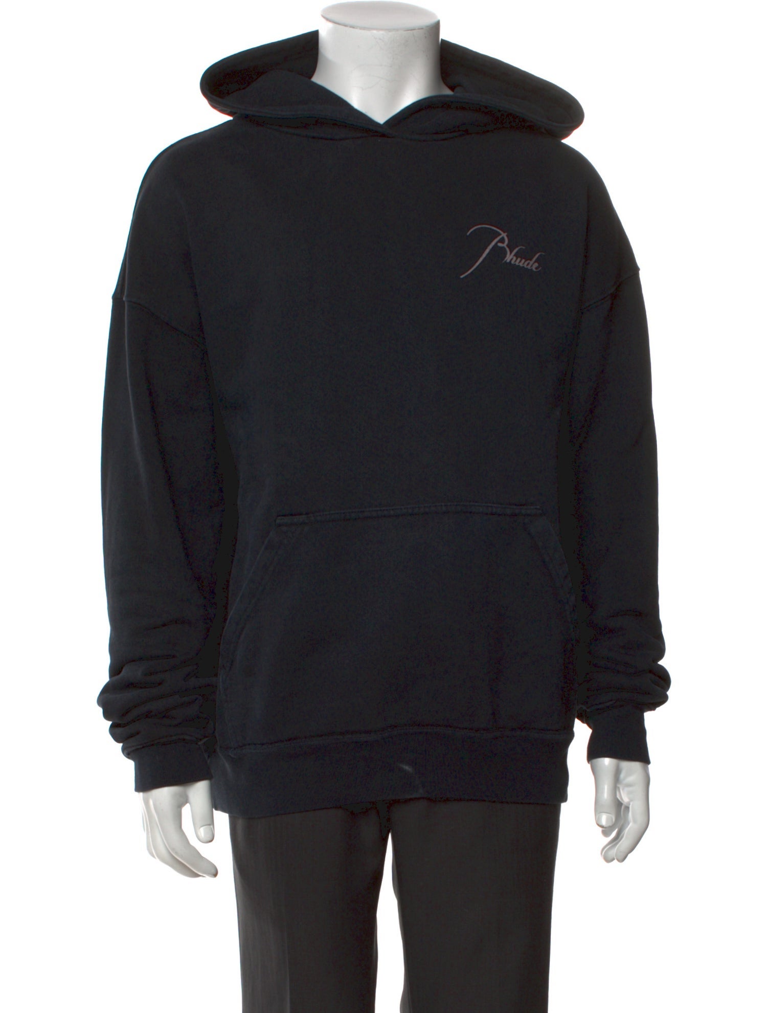 RHUDE Graphic Print Crew Neck Hoodie