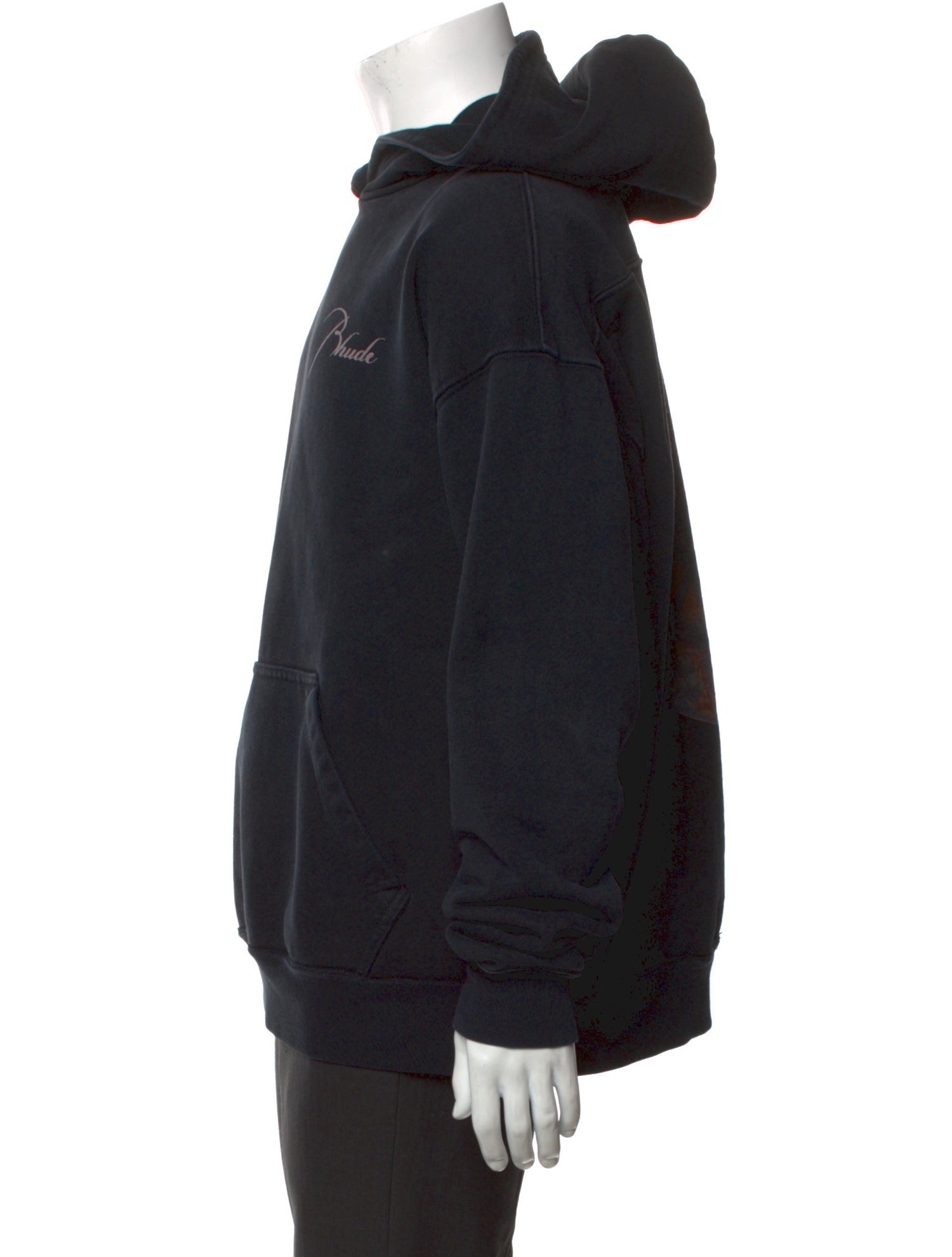 RHUDE Graphic Print Crew Neck Hoodie