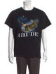 RHUDE Graphic Print Crew Neck T-Shirt