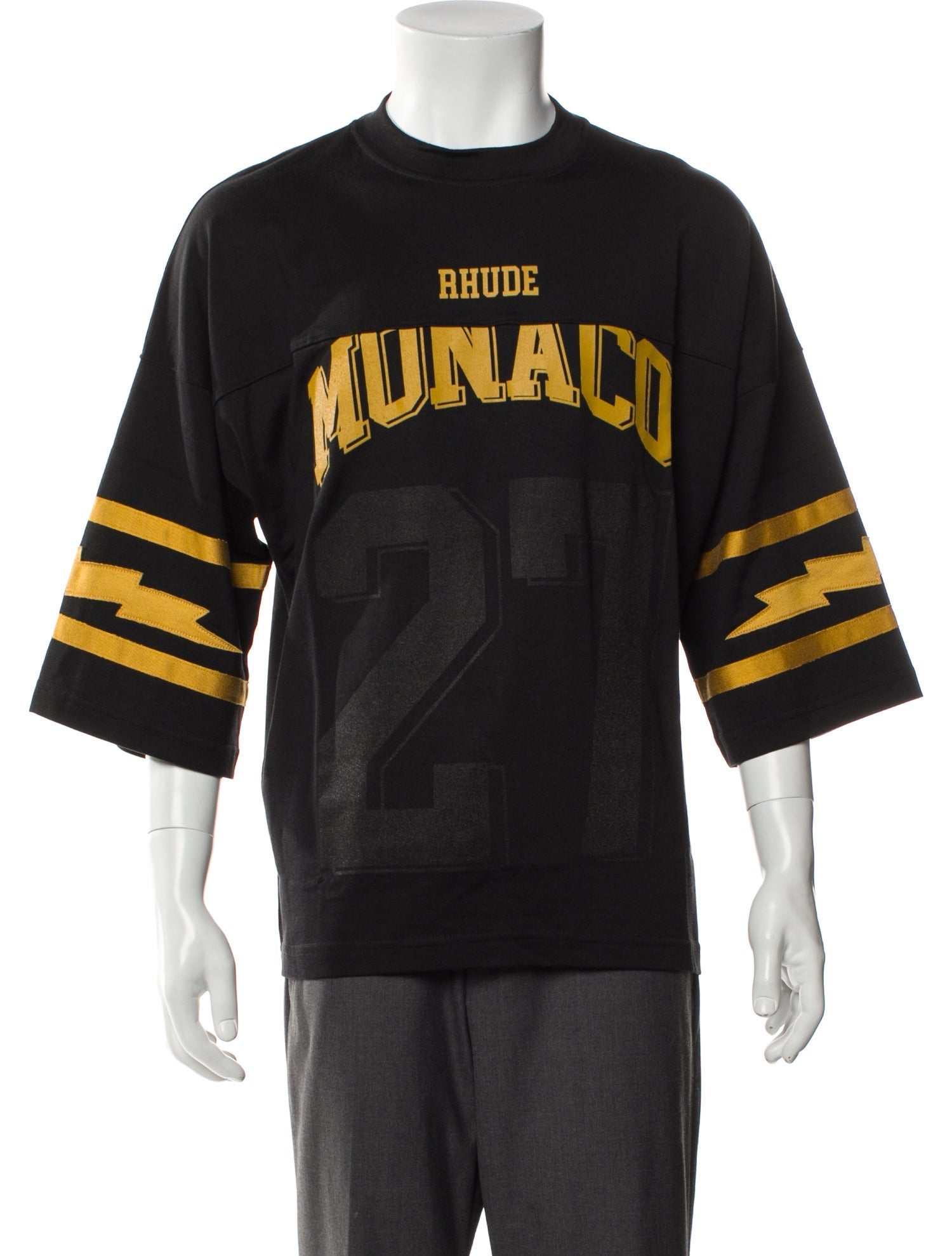 RHUDE Graphic Print Crew Neck T-Shirt w/ Tags