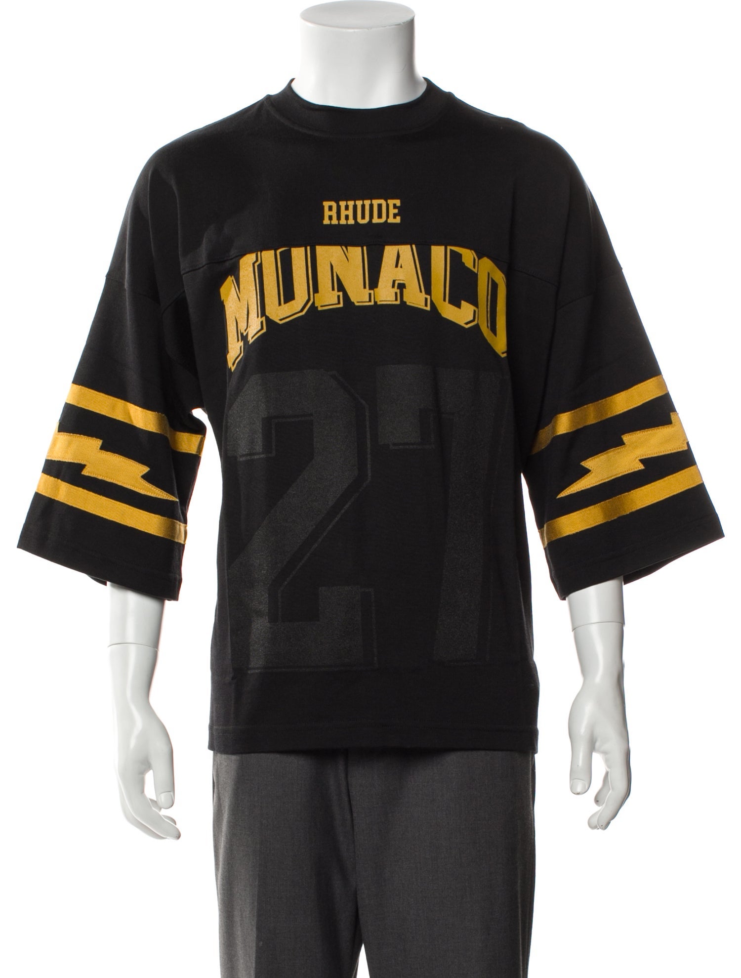 RHUDE Graphic Print Crew Neck T-Shirt w/ Tags