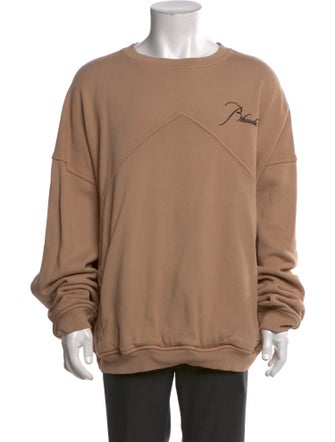 RHUDE Graphic Print Crew Neck Pullover