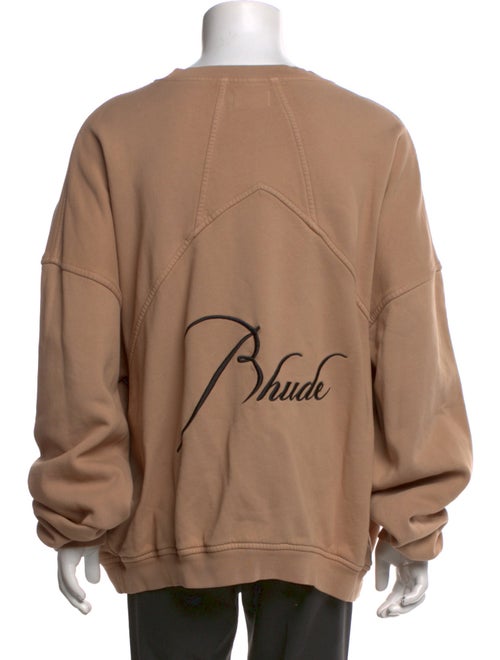 RHUDE Graphic Print Crew Neck Pullover