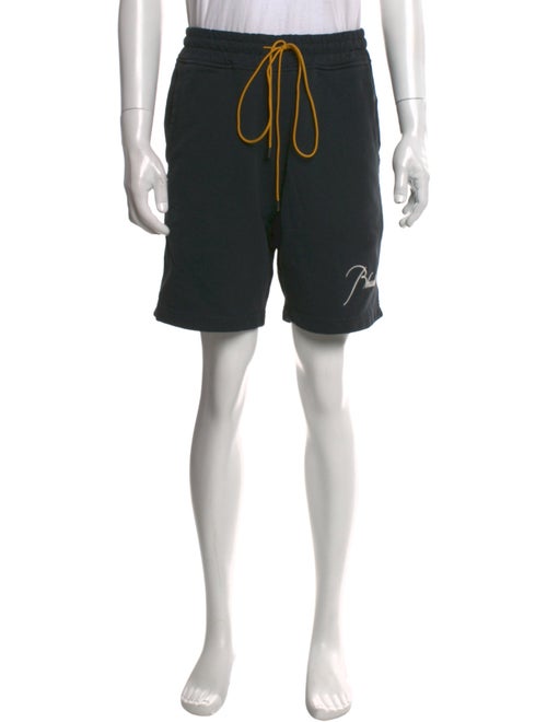 RHUDE Graphic Print Jogger Shorts