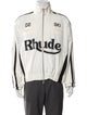 RHUDE Graphic Print Moto Jacket