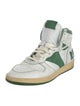 RHUDE Leather Colorblock Pattern Sneakers