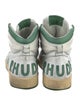 RHUDE Leather Colorblock Pattern Sneakers
