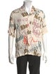 RHUDE Printed Short Sleeve Shirt